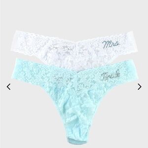 Hanky Panky bride and Mrs. Underwear gift set